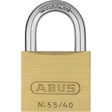 Abus ABUS 55 by 40 C KD Solid Brass Keyed Different Carded Padlock 55611